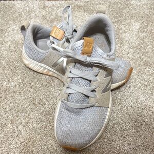 New Balance Gray and Tan Women's Sneakers